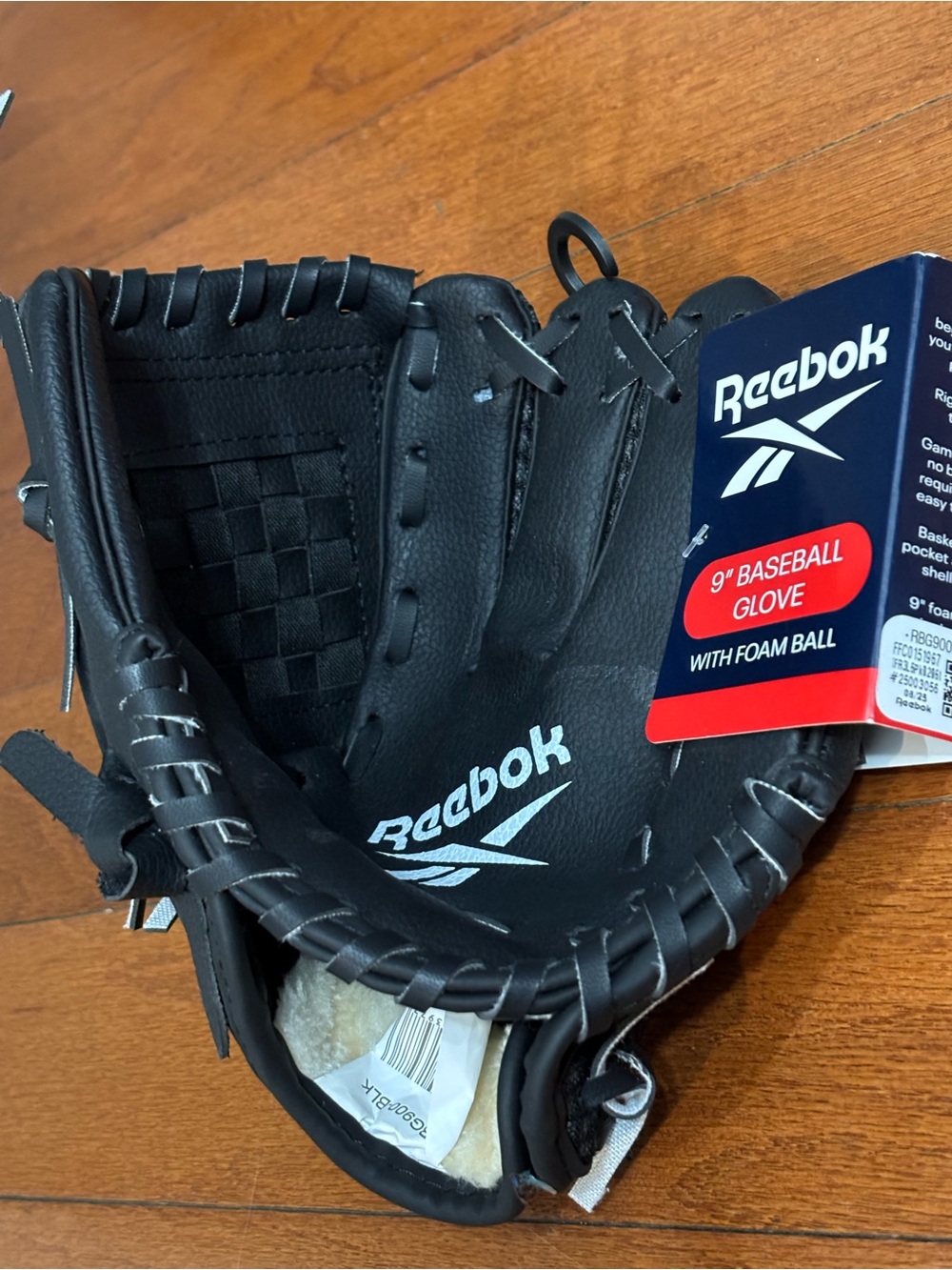 Reebok Baseball Glove Size 9 Beginner Right Hand Throw Ball New